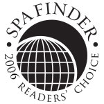 Luxury Spa Finder Readers Choice Winner Stamp 2006