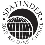 Luxury Spa Finder Readers Choice Winner Stamp 2010