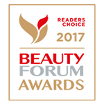 BeautyForum Praha Winner Stamp 2017