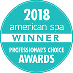 American Spa Professional's Choice Awards Winner Stamp 2018