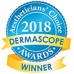 Dermascope Winner Stamp 2018
