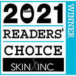Skin Inc. Awards Winner Stamp 2021