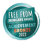 Free From Skincare Bronze Winner Stamp 2022