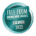 Free From Skincare Silver Winner Stamp 2022