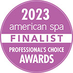 American Spa Professional's Choice Awards Finalist Stamp 2023